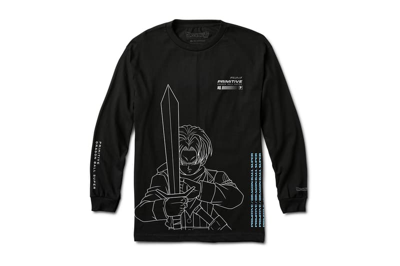 Primitive Skateboarding x Dragon Ball Super Collection release SSJ super saiyan blue Goku Frieza Golden Vegeta Android 17 18 Z fighters anime Skateboarding hoodies skate decks