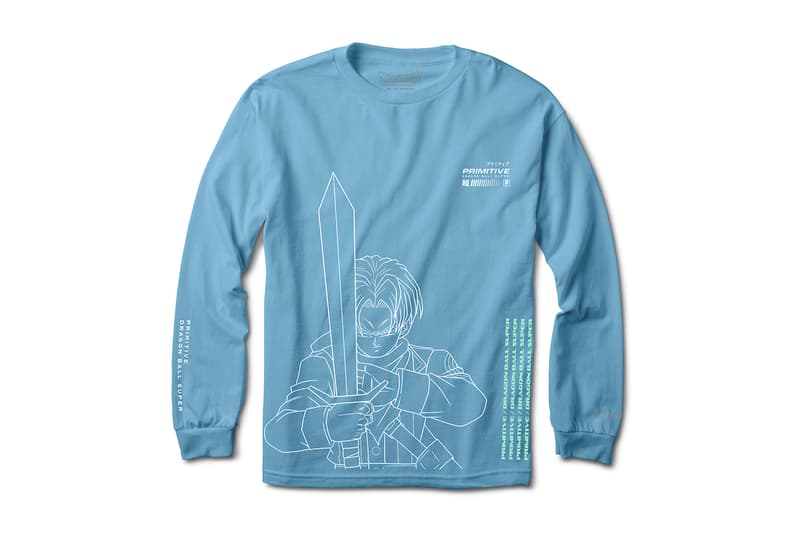 Primitive Skateboarding x Dragon Ball Super Collection release SSJ super saiyan blue Goku Frieza Golden Vegeta Android 17 18 Z fighters anime Skateboarding hoodies skate decks