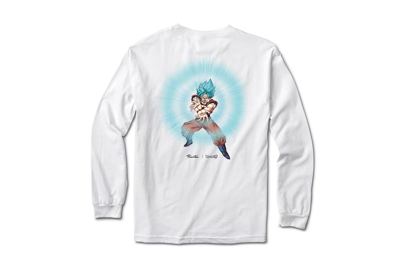 Primitive Skateboarding x Dragon Ball Super Collection release SSJ super saiyan blue Goku Frieza Golden Vegeta Android 17 18 Z fighters anime Skateboarding hoodies skate decks
