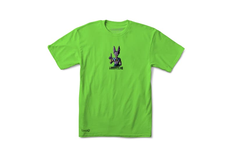 Primitive Skateboarding x Dragon Ball Super Collection release SSJ super saiyan blue Goku Frieza Golden Vegeta Android 17 18 Z fighters anime Skateboarding hoodies skate decks