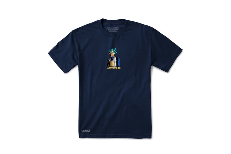 Primitive Skateboarding x Dragon Ball Super Collection release SSJ super saiyan blue Goku Frieza Golden Vegeta Android 17 18 Z fighters anime Skateboarding hoodies skate decks