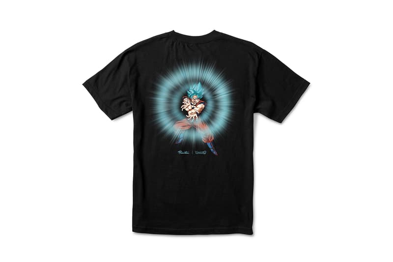 Primitive Skateboarding x Dragon Ball Super Collection release SSJ super saiyan blue Goku Frieza Golden Vegeta Android 17 18 Z fighters anime Skateboarding hoodies skate decks