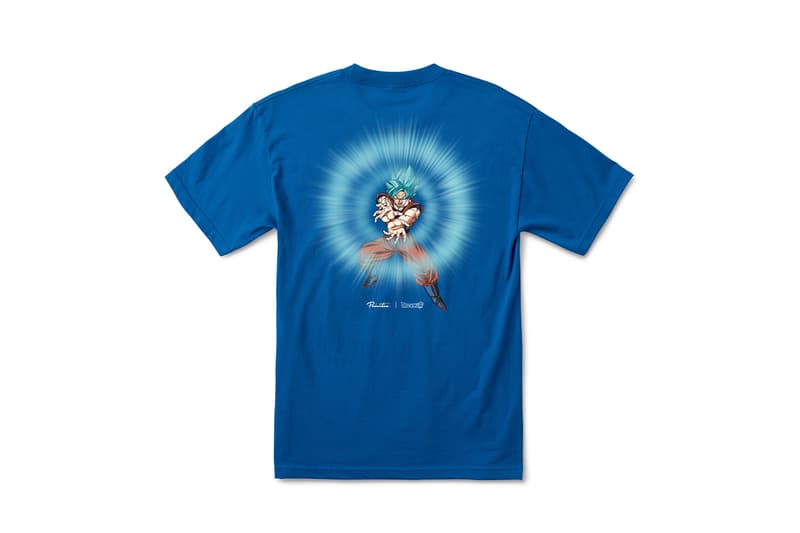 Primitive Skateboarding x Dragon Ball Super Collection release SSJ super saiyan blue Goku Frieza Golden Vegeta Android 17 18 Z fighters anime Skateboarding hoodies skate decks