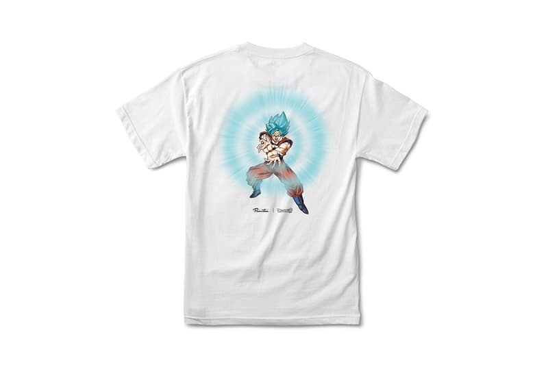 Primitive Skateboarding x Dragon Ball Super Collection release SSJ super saiyan blue Goku Frieza Golden Vegeta Android 17 18 Z fighters anime Skateboarding hoodies skate decks
