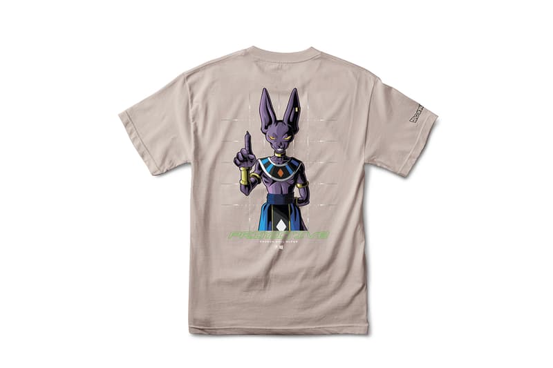 Primitive Skateboarding x Dragon Ball Super Collection release SSJ super saiyan blue Goku Frieza Golden Vegeta Android 17 18 Z fighters anime Skateboarding hoodies skate decks