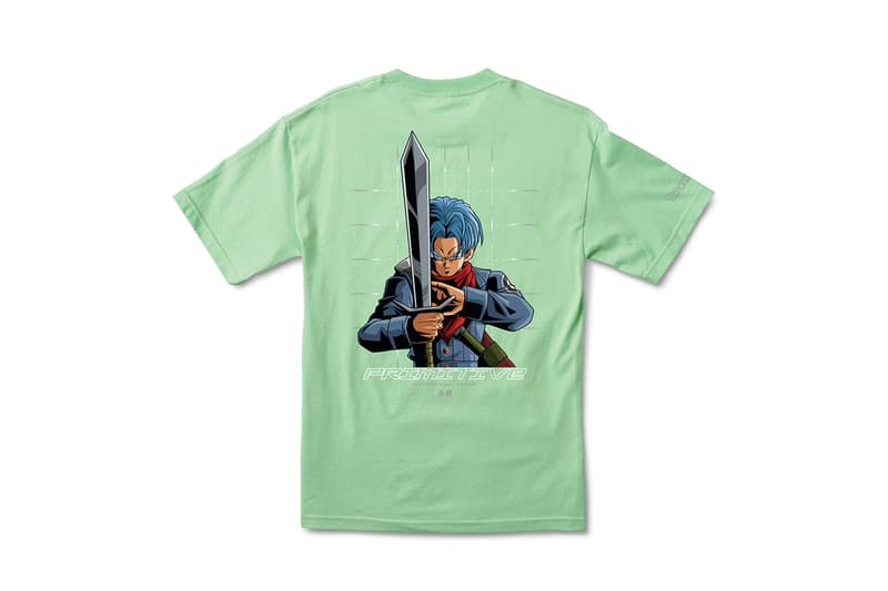 Primitive Skateboarding x Dragon Ball Super Collection release SSJ super saiyan blue Goku Frieza Golden Vegeta Android 17 18 Z fighters anime Skateboarding hoodies skate decks