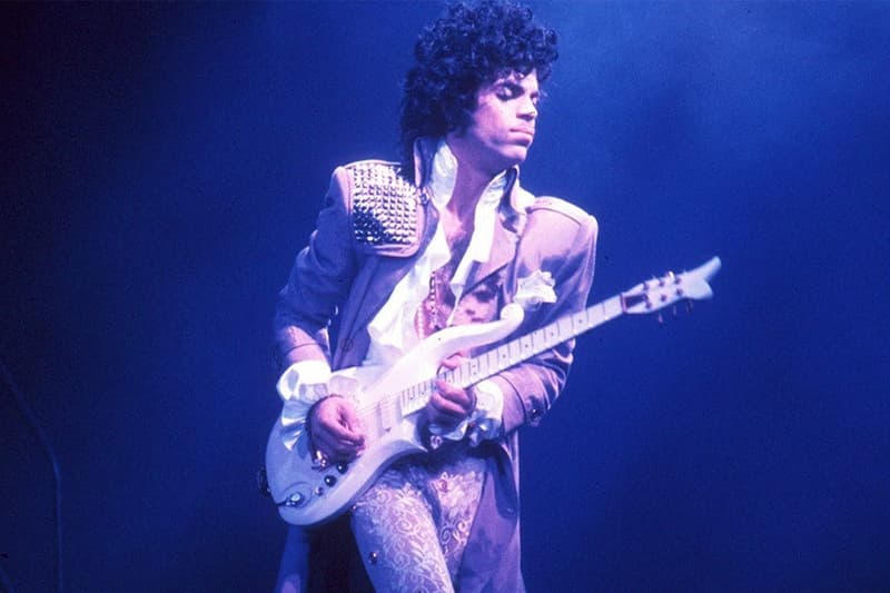 Prince Blue Angel Cloud Guitar Auction juliens music icons purple rain parade sign o the times 