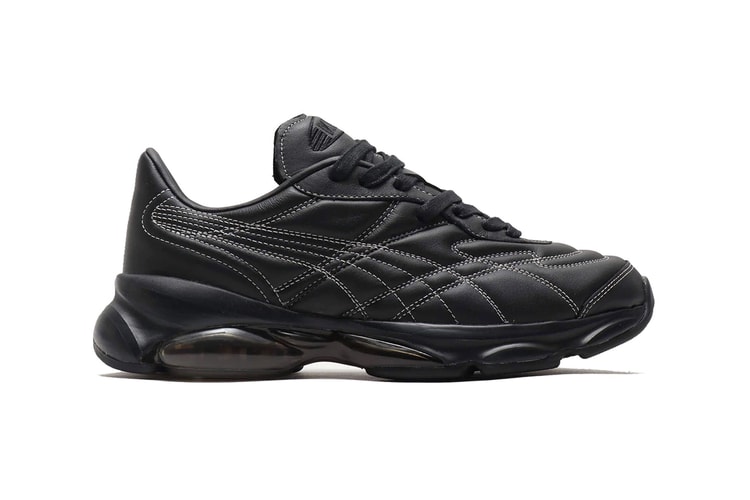PUMA Details Sleek Black Cell Venom With Contrasting Stitches