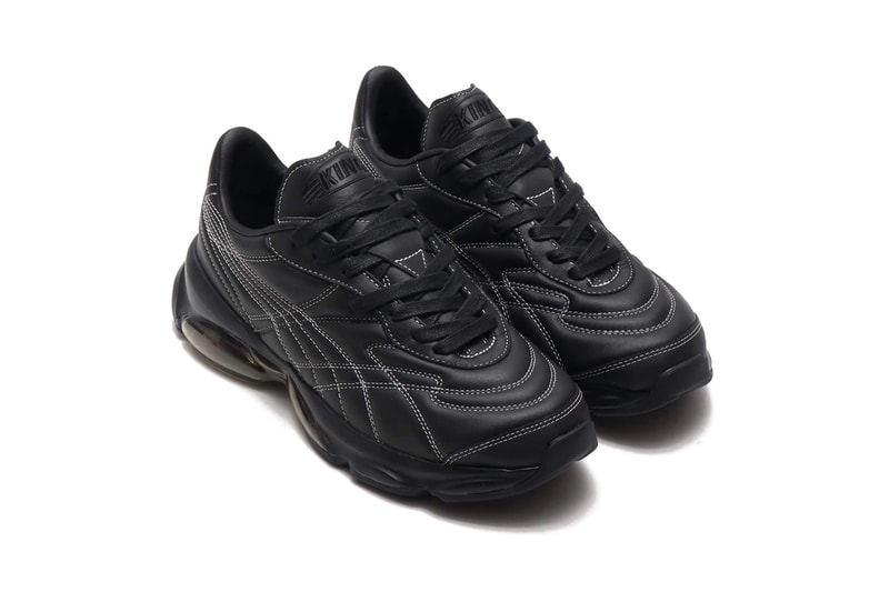puma cell Venom black white bw menswear streetwear spring summer 2020 collection sneakers footwear trainers runners shoes 371720 01 top stitching
