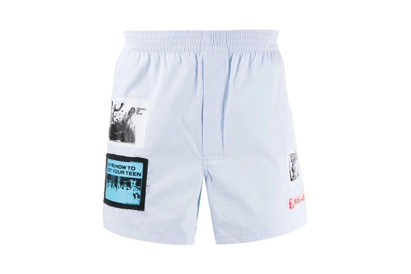 Raf Simons Patch Boxer Release Black Light Blue Info Buy 