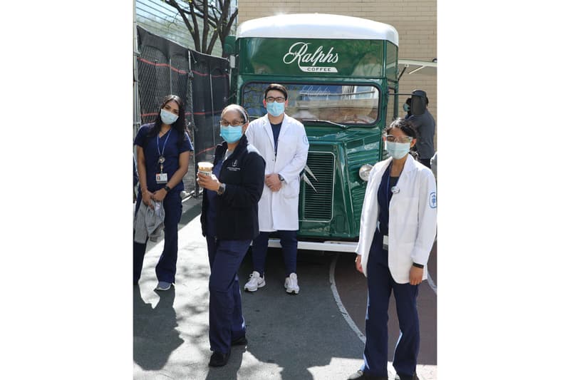 Ralph Lauren Donate Products to Frontline Workers 1.5 Million Clothing Loungewear Sweaters Sweatshirts Pink Pony Ralph's Coffee Ralph Lauren Corporate Foundation