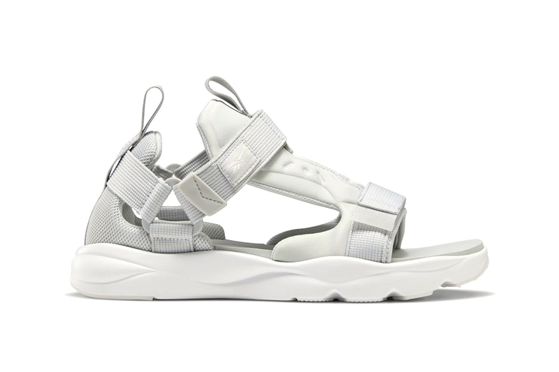 Reebok Furylite Sandals Release Information First Look Summer Footwear Shoes Black / white / blaze berry White / Primal Red / Crushed CobaltSkull gray / white / pixel pink Nylon 3D Ultralite Instapump Fury DNA