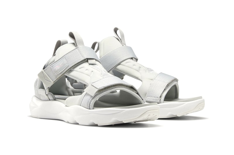 Reebok Furylite Sandals Release Information First Look Summer Footwear Shoes Black / white / blaze berry White / Primal Red / Crushed CobaltSkull gray / white / pixel pink Nylon 3D Ultralite Instapump Fury DNA