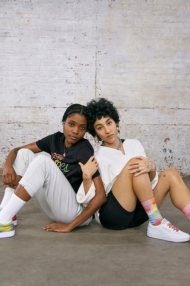 Reebok Pride "All Types of Love" Collection & "Proud Notes" Campaign Film Release Information LGBTQIA+ LGBTQ Classic Leather Club C 85 Zig Kinetica Nano X Forever Floatride Energy Instapump Fury Footwear Sneakers Apparel Clothing Rainbow