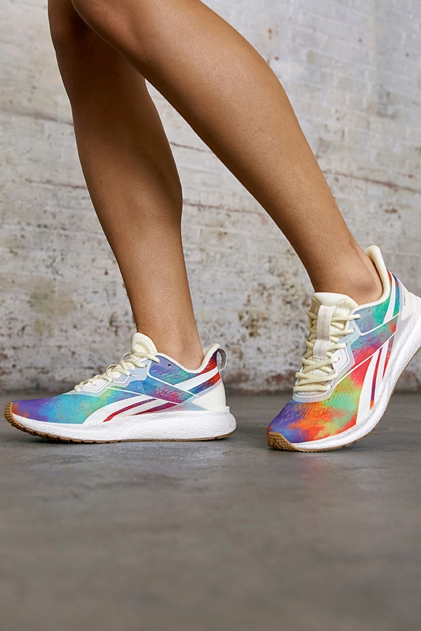 Reebok Pride "All Types of Love" Collection & "Proud Notes" Campaign Film Release Information LGBTQIA+ LGBTQ Classic Leather Club C 85 Zig Kinetica Nano X Forever Floatride Energy Instapump Fury Footwear Sneakers Apparel Clothing Rainbow