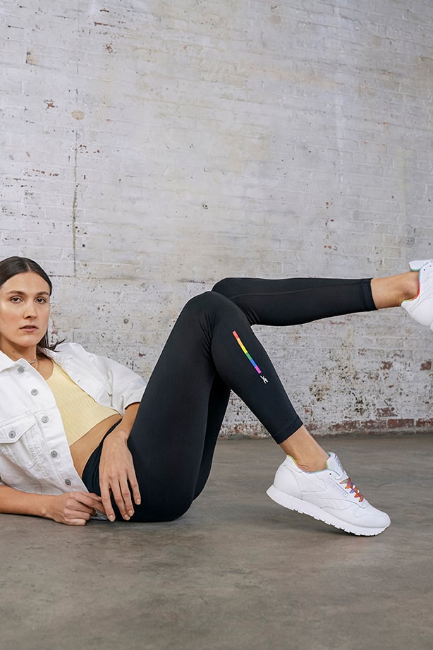 Reebok Pride "All Types of Love" Collection & "Proud Notes" Campaign Film Release Information LGBTQIA+ LGBTQ Classic Leather Club C 85 Zig Kinetica Nano X Forever Floatride Energy Instapump Fury Footwear Sneakers Apparel Clothing Rainbow