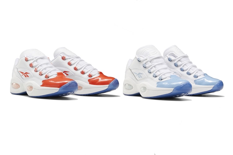 Reebok Readies Allen Iverson's Question Low in "Vivid Orange" and "Fluid Blue"