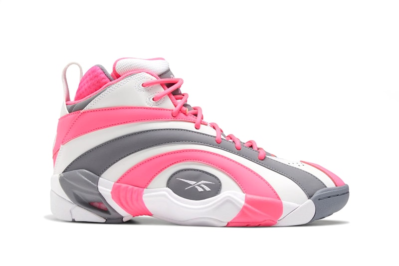reebok shaqnosis shaquille oneal white solar pink cold grey EF3074 official release date info photos price store list