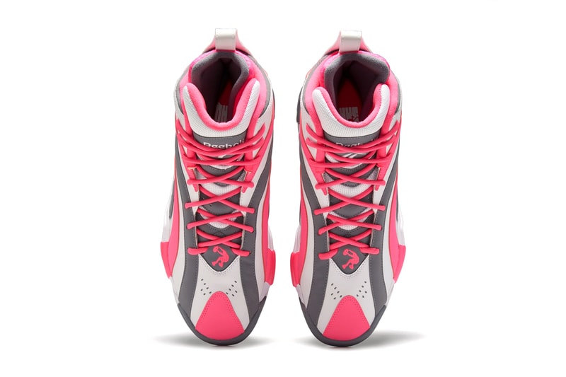 reebok shaqnosis shaquille oneal white solar pink cold grey EF3074 official release date info photos price store list