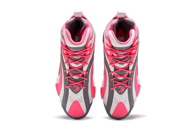 reebok shaqnosis shaquille oneal white solar pink cold grey EF3074 official release date info photos price store list