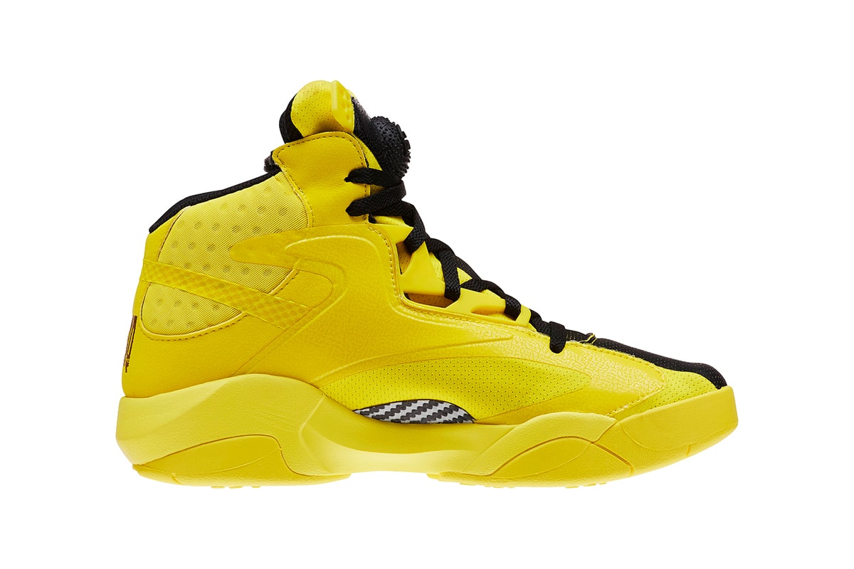 BD4602 reebok shaq attaq shaquille oneal bruce lee yellow black modern colorway basketball sneakers shoes