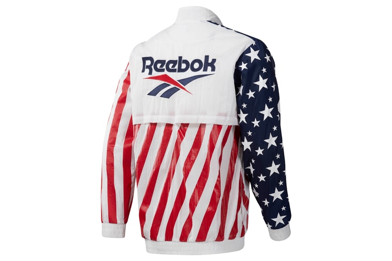 reebok dream team usa basketball 1992 olympics games michael jordan track jacket red white blue black stars stripes release restock date info photos price du2758 du2759