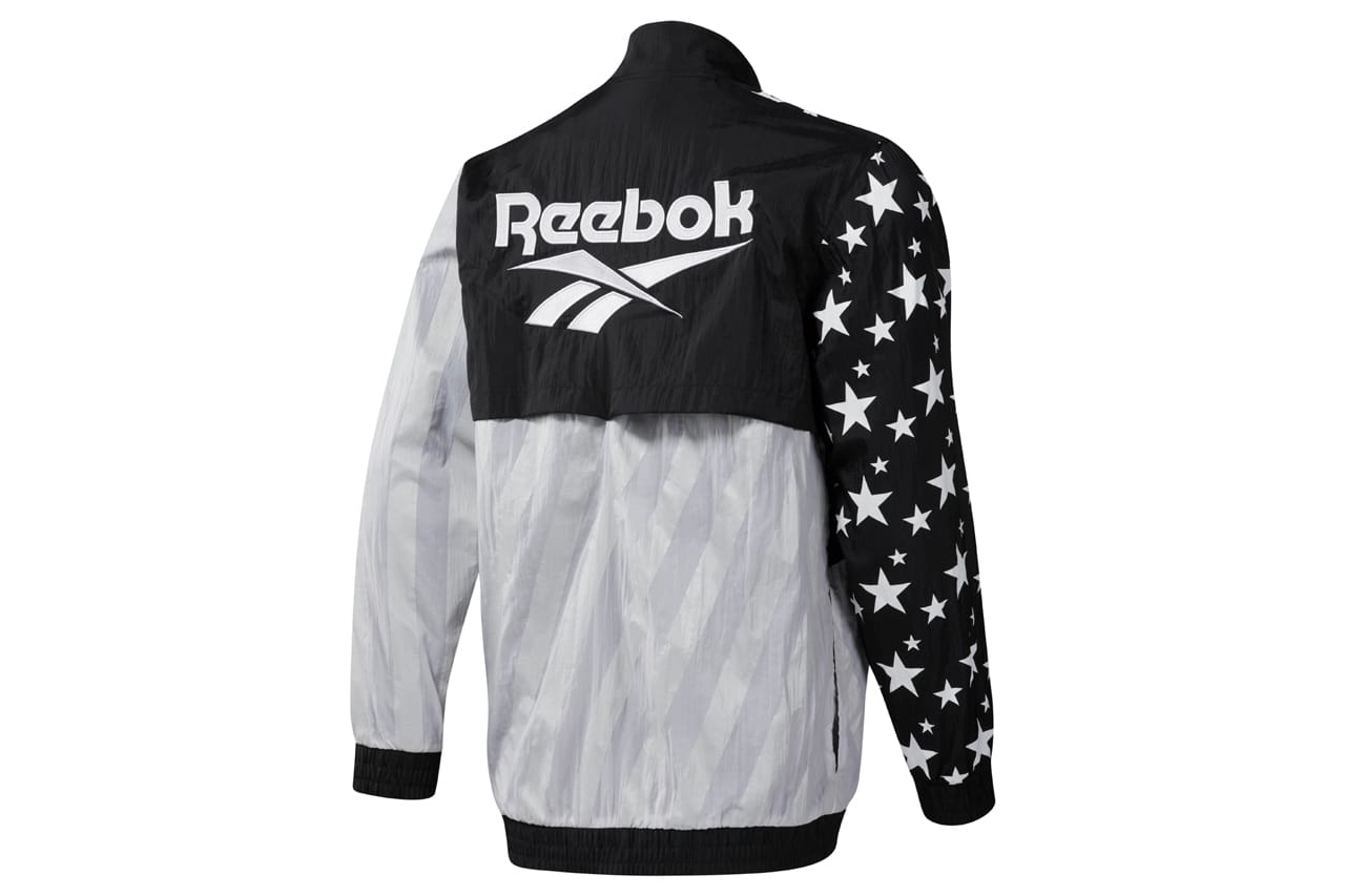 reebok black and white jacket