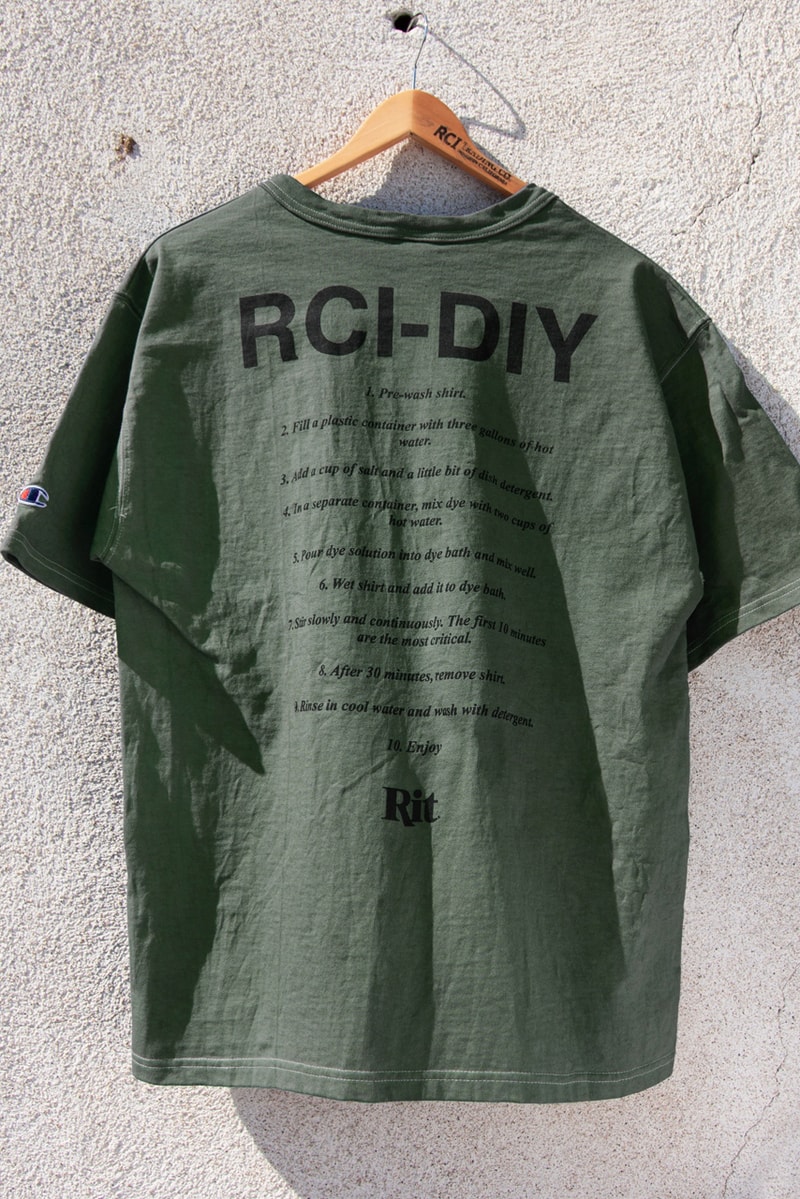 Reese Cooper RCI-DIY 1.5 Rit Dye T-Shirt Kit champion summer 2020 color 