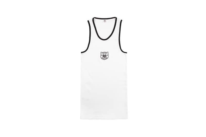 Richardson Summer 2020 Capsule Collection "I Go Out On The Road Alone" 19th Century Russian poet Mikhail Yuryevich Lermontov R Glyph logo Asymmetrical Crewneck Cargo Pants RH Mesh Tanktop Shorts Basketball Pinnies