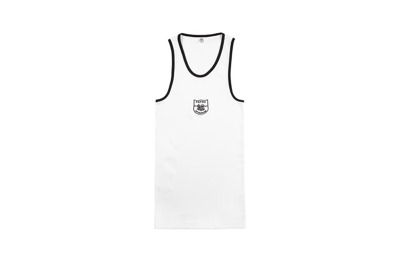 Richardson Summer 2020 Capsule Collection "I Go Out On The Road Alone" 19th Century Russian poet Mikhail Yuryevich Lermontov R Glyph logo Asymmetrical Crewneck Cargo Pants RH Mesh Tanktop Shorts Basketball Pinnies