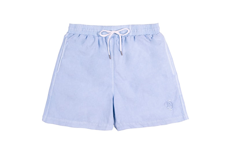 Richardson Summer 2020 Swimwear Capsule Collection Men's Swim Trunks Shorts Women's One-Piece Swimsuit Bags "NO" Graphic Pink Blue
