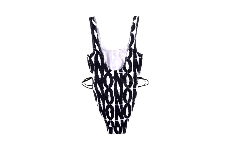 Richardson Summer 2020 Swimwear Capsule Collection Men's Swim Trunks Shorts Women's One-Piece Swimsuit Bags "NO" Graphic Pink Blue