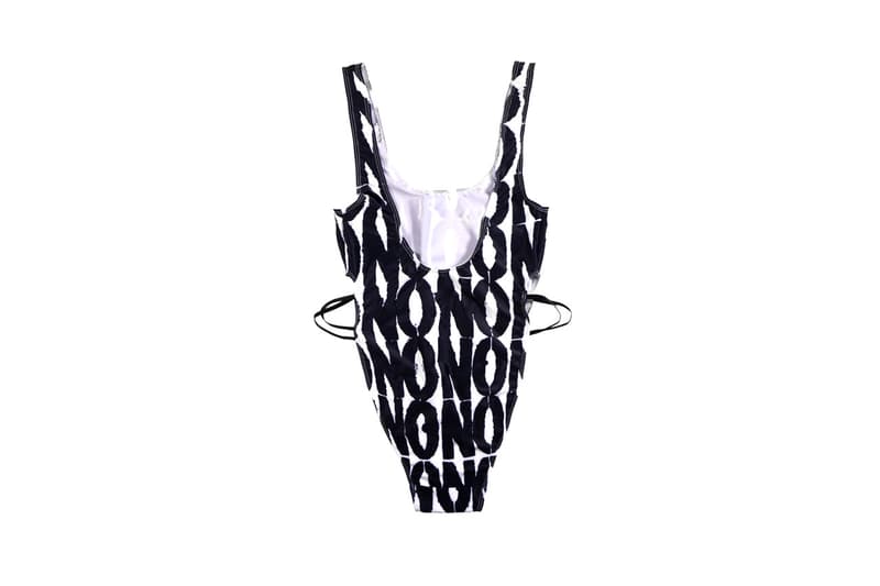 Richardson Summer 2020 Swimwear Capsule Collection Men's Swim Trunks Shorts Women's One-Piece Swimsuit Bags "NO" Graphic Pink Blue