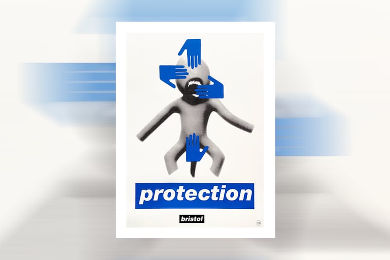 Massive Attack's Robert "3D" Del Naja Releases 'PROTECTION' Print