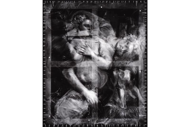 Robert Longo Transforms X-Rays of Historical Paintings Into Ghostly Charcoal Works