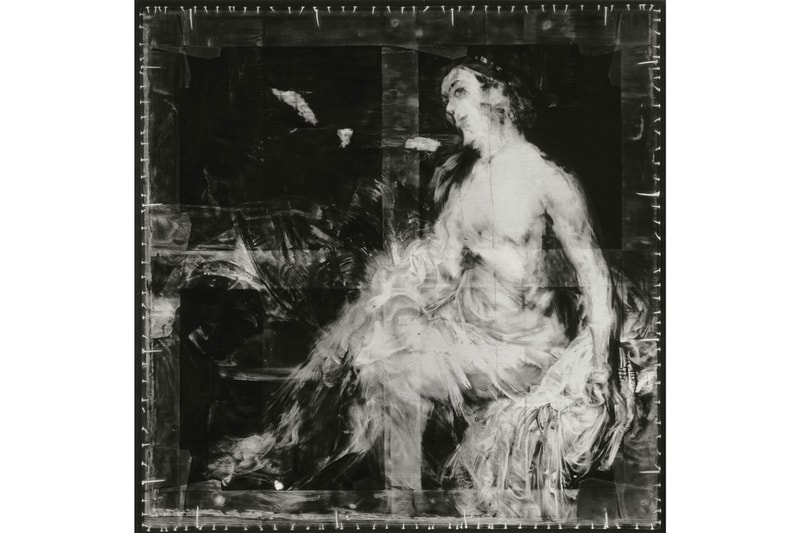 Robert Longo "After Titian" Metro Pictures Viewing Room X-Ray Images Charcoal Drawings Venus Rembrandt Titian Leonardo da Vinci