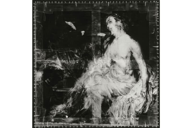 Robert Longo "After Titian" Metro Pictures Viewing Room X-Ray Images Charcoal Drawings Venus Rembrandt Titian Leonardo da Vinci