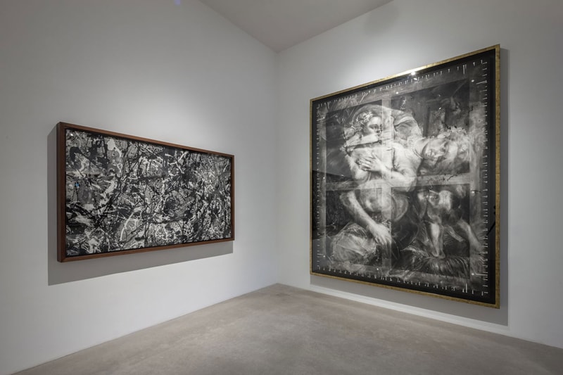 Robert Longo "After Titian" Metro Pictures Viewing Room X-Ray Images Charcoal Drawings Venus Rembrandt Titian Leonardo da Vinci