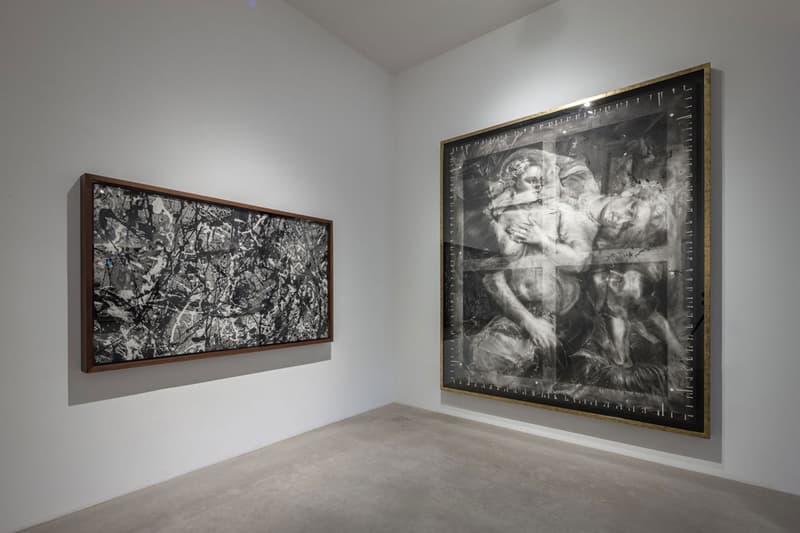 Robert Longo "After Titian" Metro Pictures Viewing Room X-Ray Images Charcoal Drawings Venus Rembrandt Titian Leonardo da Vinci