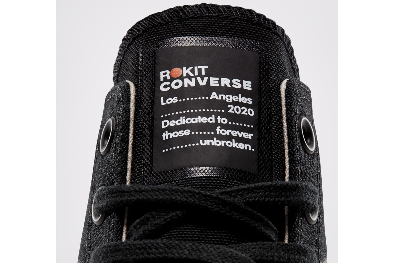 rokit converse chuck 70 hi high black white orange release date info photos price