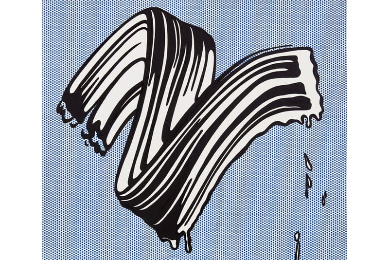 Roy Lichtenstein's 'Brushstroke' Painting Is Expected to Fetch $30 Million USD at Auction
