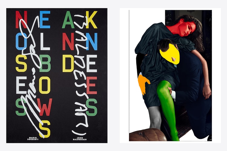 Saint Laurent Rive Droite Releases Mario Sorrenti and John Baldessari's 'Noses Elbows and Knees'