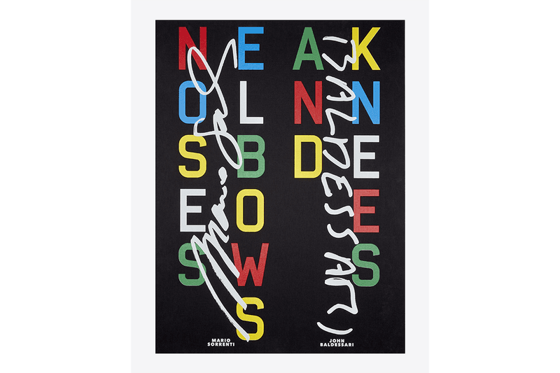 Saint Laurent Rive Droite Launch 'Noses Elbows and Knees' by Mario Sorrenti and John Baldessari Curated by Neville Wakefield Paris Los Angeles Stores Release Information Photography Books Half Gallery