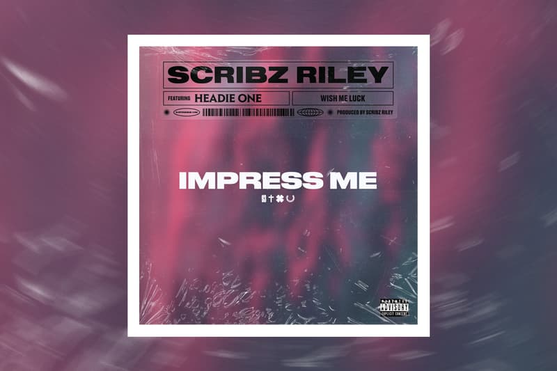 Scribz Riley "Impress Me" Feat. Headie One Single Stream UK rap drill spotify apple music listen now Scribz Riley/Sony Music Entertainment