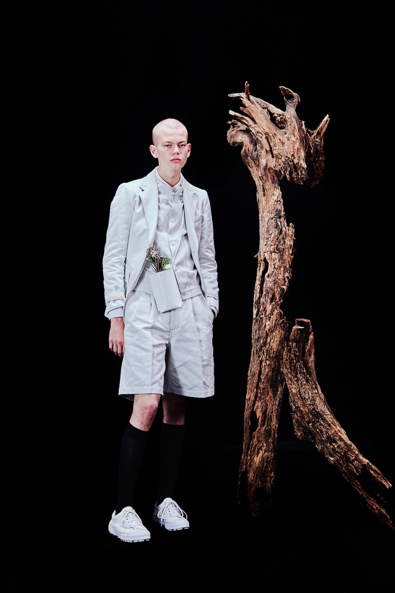 SCYE Spring Summer 2020 Lookbook collection menswear streetwear japanese designer coats jackets t shirts shirts button ups pants trousers slacks shoes blazers vests coats shorts socks
