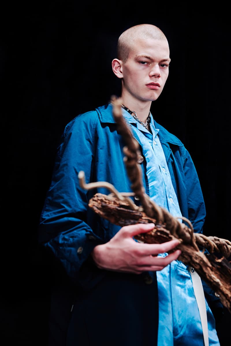 SCYE Spring Summer 2020 Lookbook collection menswear streetwear japanese designer coats jackets t shirts shirts button ups pants trousers slacks shoes blazers vests coats shorts socks