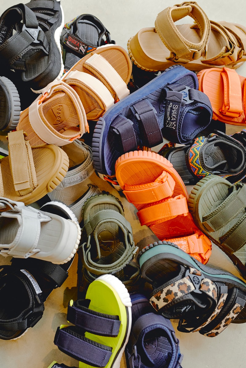 Shaka Sandals Spring/Summer 2020 Collection Lookbook ss20 japan