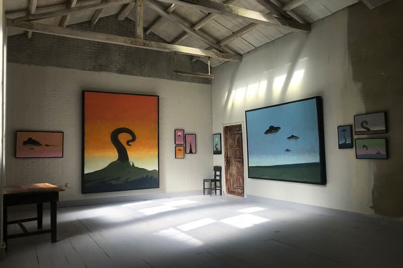 Shelter In Place Gallery Miniature Exhibitions Tiny Artwork Eben Haines Paintings Sculptures Installations