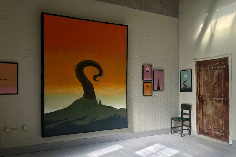 Shelter In Place Gallery Miniature Exhibitions Tiny Artwork Eben Haines Paintings Sculptures Installations