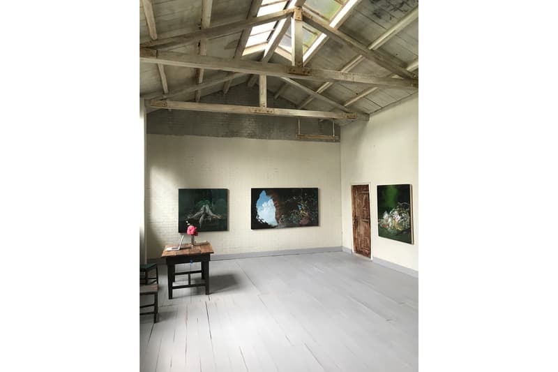 Shelter In Place Gallery Miniature Exhibitions Tiny Artwork Eben Haines Paintings Sculptures Installations